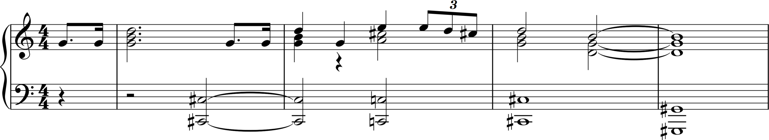 7 - Dissonant-Bass Passage